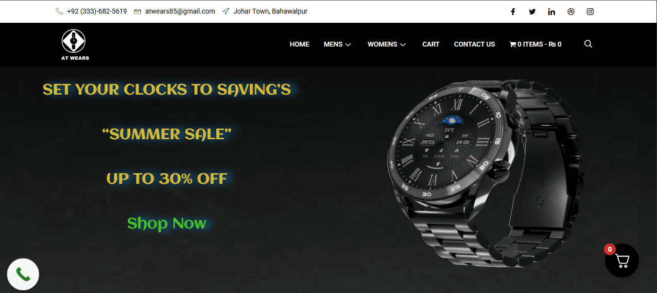 WooCommerce Website