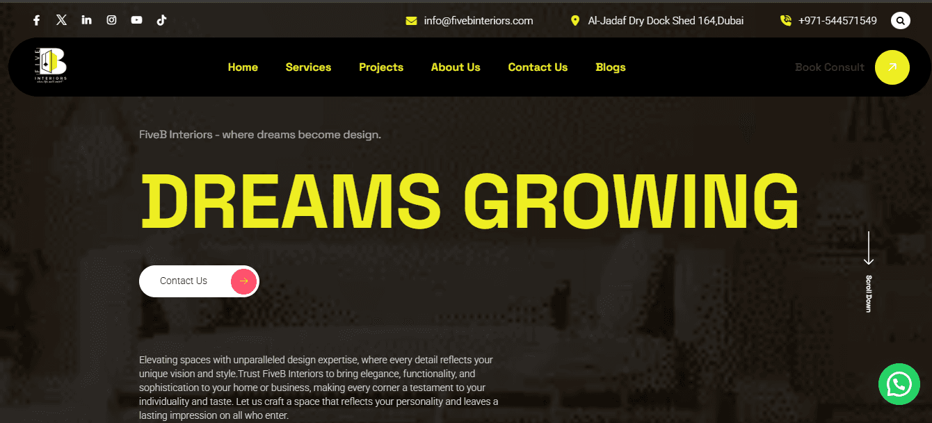 Wordpress Website