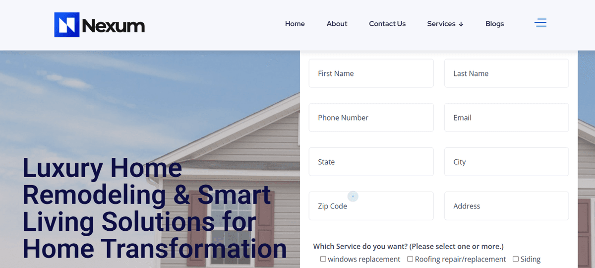 SEO for Nexum Home Pros